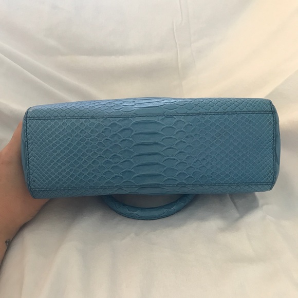 Michael Kors Kellen Sky Blue XS Satchel